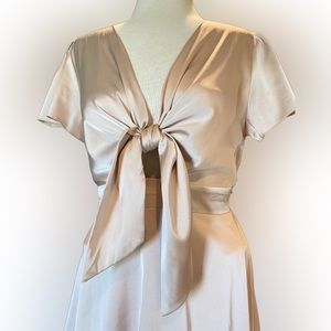 Baltic Born Retro Inspired Soft Satin Feminine Dress